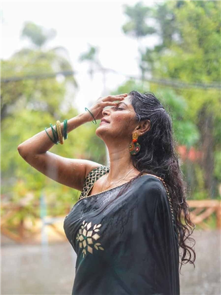 Vaishali Bhosale Photos: चिंब भिजलेले, रूप सजलेले...! - Marathi News | Vaishali Bhosale Photos: चिंब भिजलेले, रूप सजलेले...! | Latest Photos at Lokmat.com