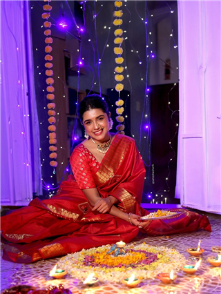 'तुझ्या रंगी सांज रंगली...' - Marathi News | 'तुझ्या रंगी सांज रंगली...' | Latest Photos at Lokmat.com