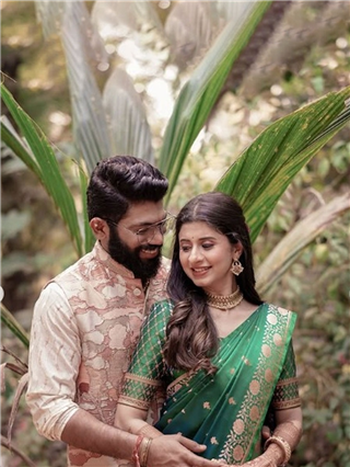 तू चाफेकळी प्रेमाची... अंकिता-कुणालचे सूर जुळले! - Marathi News | तू चाफेकळी प्रेमाची... अंकिता-कुणालचे सूर जुळले! | Latest Photos at Lokmat.com