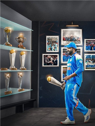टीम इंडियानं जिंकली सातवी ICC ट्रॉफी, इथं पाहा खास रेकॉर्ड - Marathi News | टीम इंडियानं जिंकली सातवी ICC ट्रॉफी, इथं पाहा खास रेकॉर्ड | Latest Photos at Lokmat.com