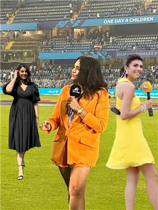 IPL मधील अशा अँकर्स ज्यांनी बोल्ड अन् ब्युटीफुल अंदाजानं सोडलीये छाप - Marathi News | IPL मधील अशा अँकर्स ज्यांनी बोल्ड अन् ब्युटीफुल अंदाजानं सोडलीये छाप | Latest Photos at Lokmat.com