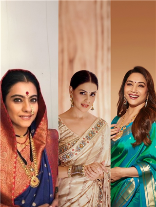 गुढीपाडव्यानिमित्त बॉलिवूड अभिनेत्रींचे हे पारंपरिक लूक करा फॉलो - Marathi News | गुढीपाडव्यानिमित्त बॉलिवूड अभिनेत्रींचे हे पारंपरिक लूक करा फॉलो | Latest Photos at Lokmat.com