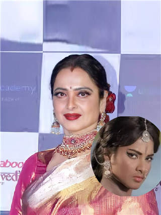 पहिल्या सिनेमाआधी रेखाला विचारले 'ते' दोन प्रश्न - Marathi News | पहिल्या सिनेमाआधी रेखाला विचारले 'ते' दोन प्रश्न | Latest Photos at Lokmat.com