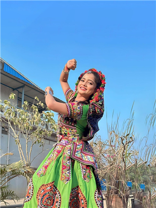 चुलबुली शिवालीचा नवरात्री स्पेशल लूक! - Marathi News | चुलबुली शिवालीचा नवरात्री स्पेशल लूक! | Latest Photos at Lokmat.com