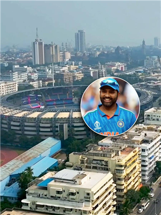 रोहितच्या आयुष्यातील वानखेडे स्टेडियमचं महत्त्व... - Marathi News | रोहितच्या आयुष्यातील वानखेडे स्टेडियमचं महत्त्व... | Latest Photos at Lokmat.com
