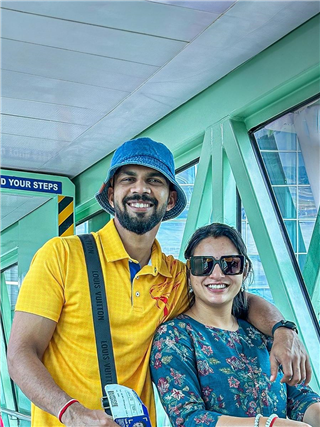 PICS: मराठमोळी जोडी! CSK चा कर्णधार ऋतुराज अन् पत्नी उत्कर्षा - Marathi News | PICS: मराठमोळी जोडी! CSK चा कर्णधार ऋतुराज अन् पत्नी उत्कर्षा | Latest Photos at Lokmat.com